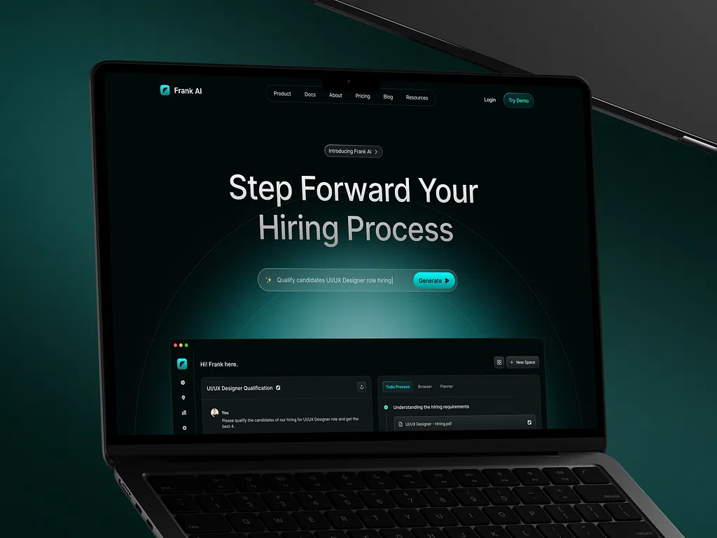 SEO for Small Businesses . Open laptop on a desk with a glowing keyboard